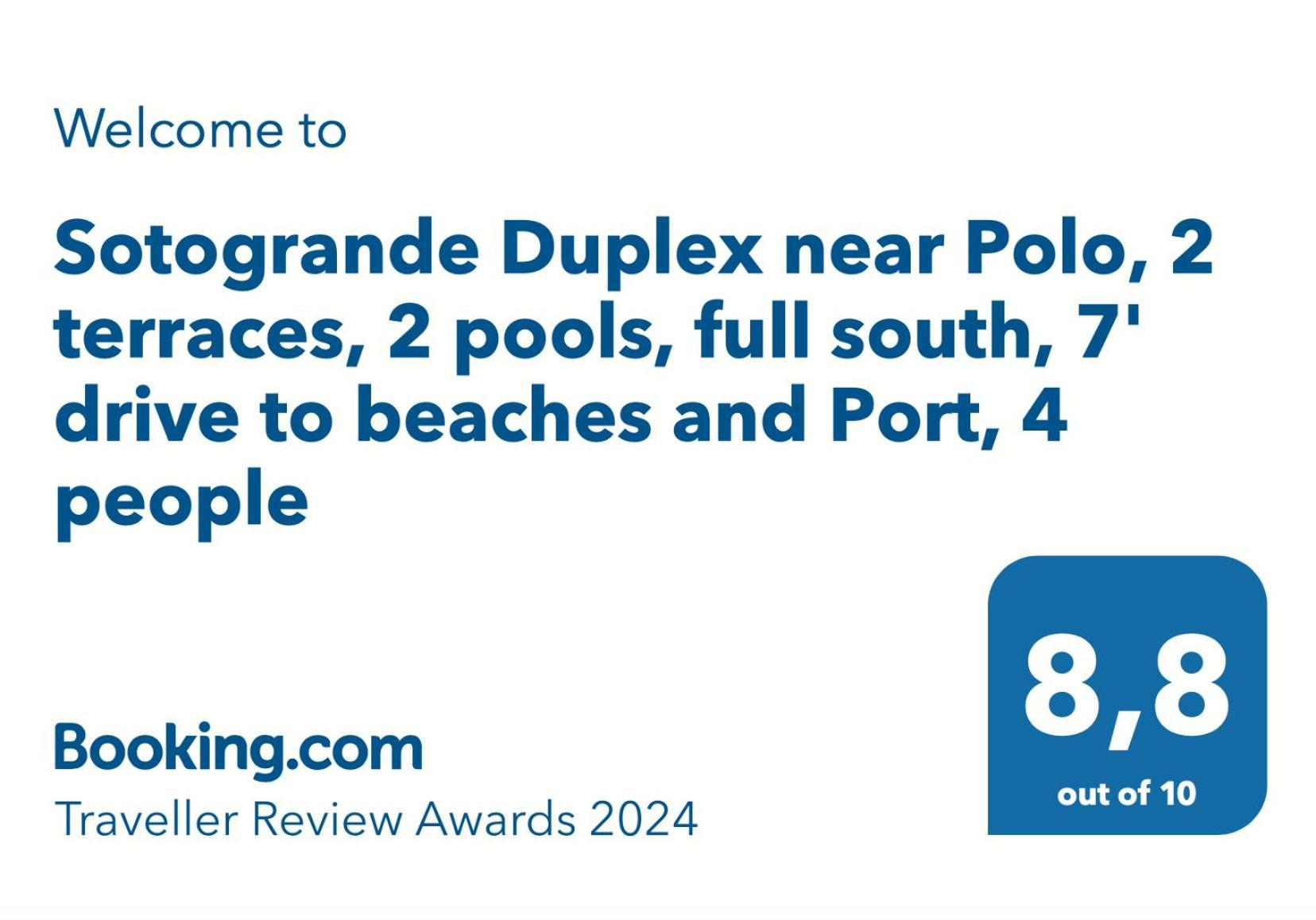 Sotogrande Duplex Near Polo, Best Pool View, 2 Pools, Full South, 7 Drive To Beaches And Port Εξωτερικό φωτογραφία